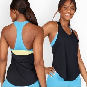 Fabletics tank with built in bra